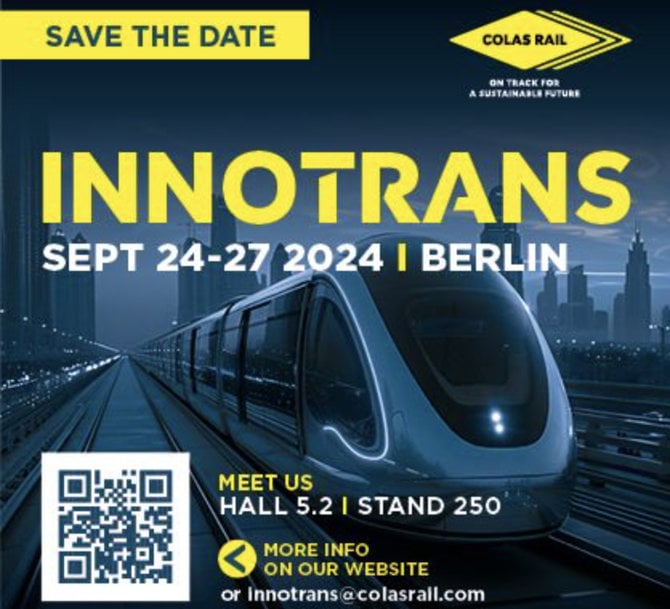 Meet Colas Rail at Innotrans!